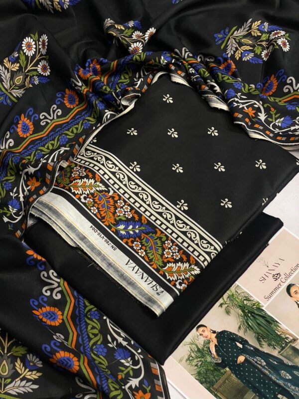 Shanaya TEXTILE Special Black and white - Image 6