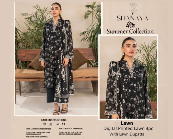 Shanaya TEXTILE Special Black and white - Image 4