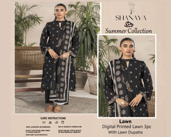 Shanaya TEXTILE Special Black and white - Image 8
