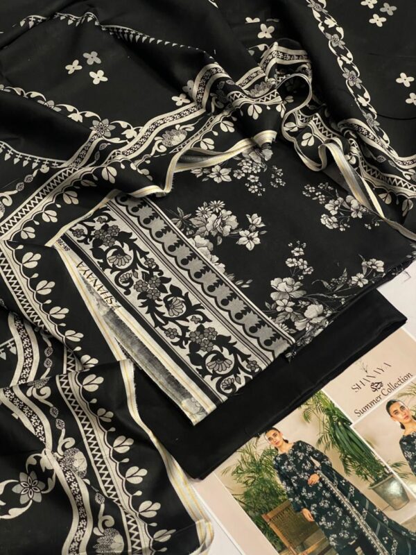 Shanaya TEXTILE Special Black and white - Image 10