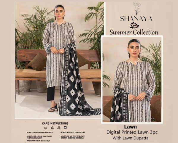 Shanaya TEXTILE Special Black and white - Image 19