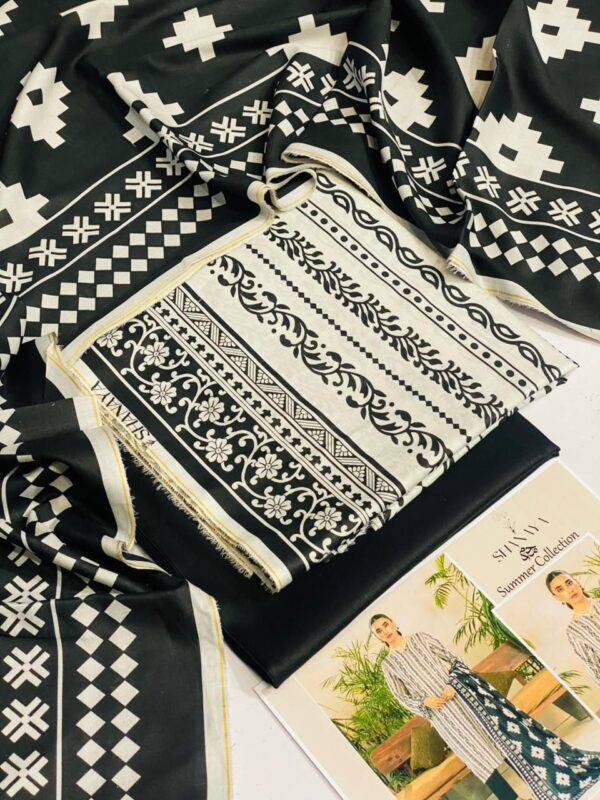 Shanaya TEXTILE Special Black and white - Image 16