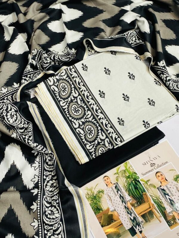 Shanaya TEXTILE Special Black and white - Image 17