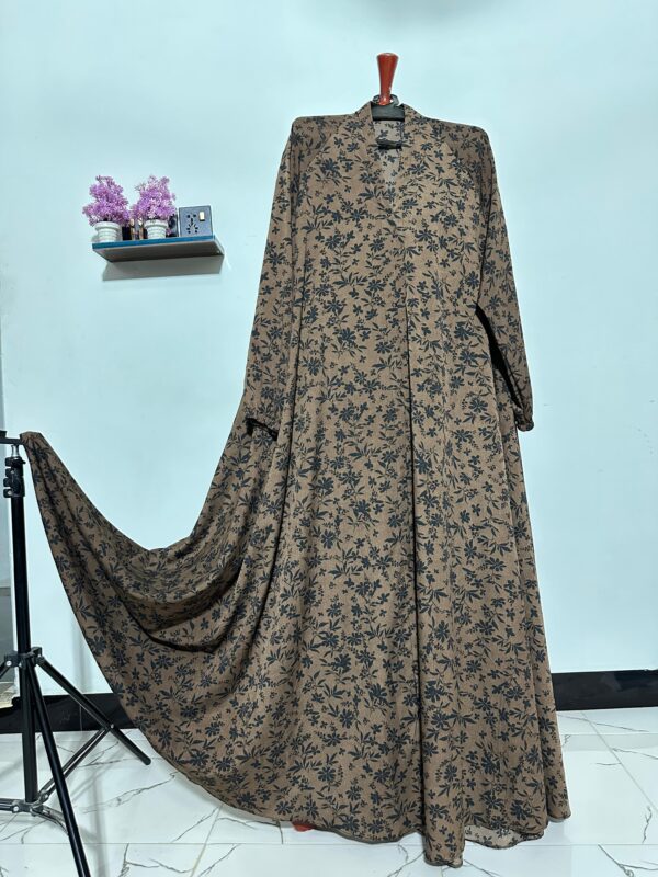 Blossom Elegance Abaya - Image 2