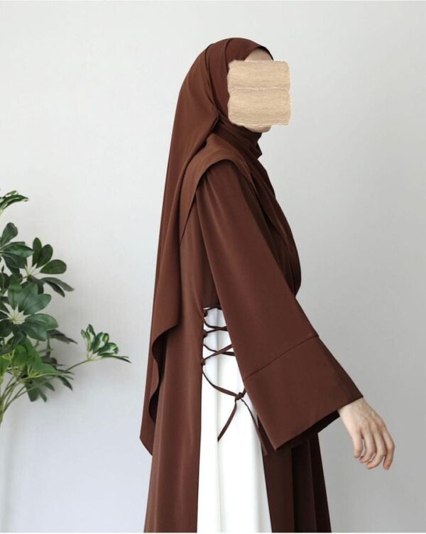 Brown Emma Abaya With Stoller 🤎 - Image 10