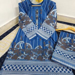 LAWN COTTON SCREEN PRINT 2 PC 2K25 ✨