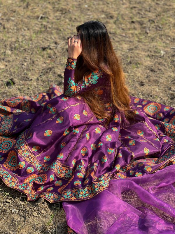 Floral Royalty Anarkali stitched - Image 6