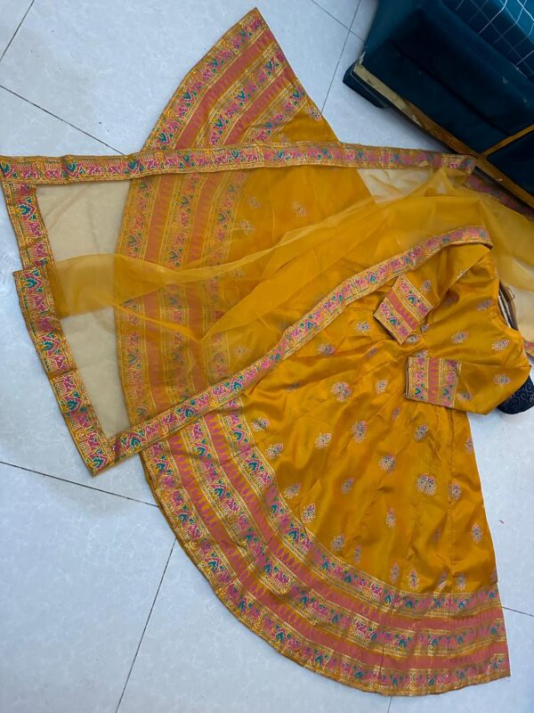 Floral Royalty Anarkali stitched - Image 5