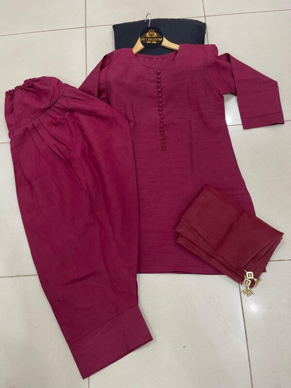 FARSHI SHALWAR 3 PS - Image 8