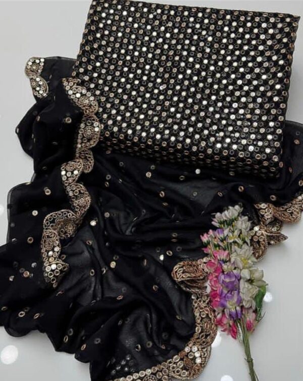 Sheesha Glitz Embroidered Ensemble