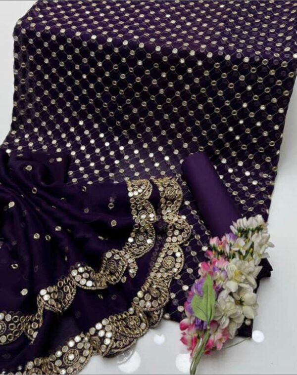 Sheesha Glitz Embroidered Ensemble - Image 6