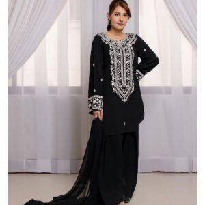 Pakka Galla Booti Embroidered Lawn Suit