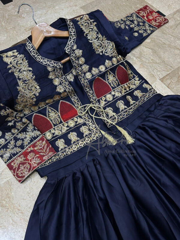 Regal Nug Embroidered Koti - Image 9
