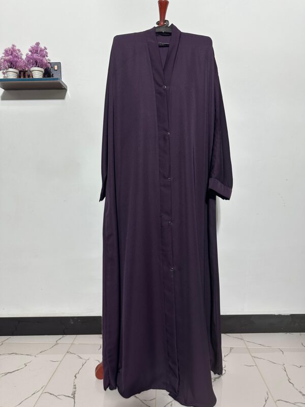 Serene Slate Abaya - Image 9