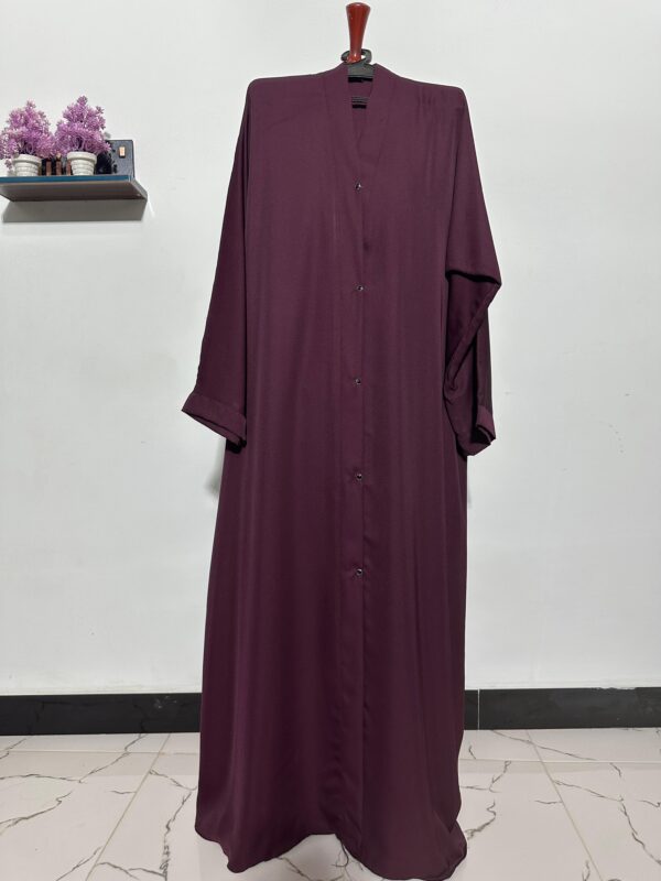 Serene Slate Abaya - Image 4