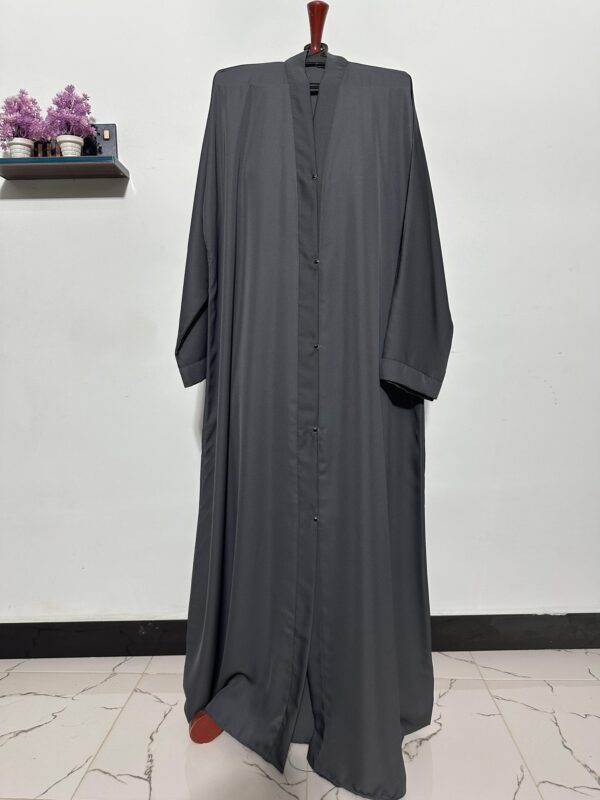 Serene Slate Abaya - Image 5
