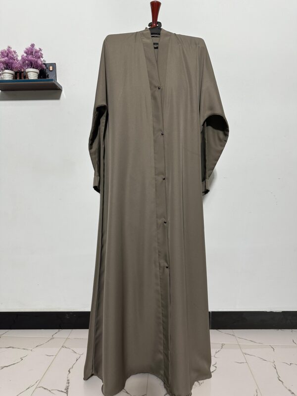 Serene Slate Abaya - Image 2